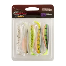 FOX RAGE - Gumové nástrahy Zander Pro Shads Mixed Pack Colour 5 ks 12 cm