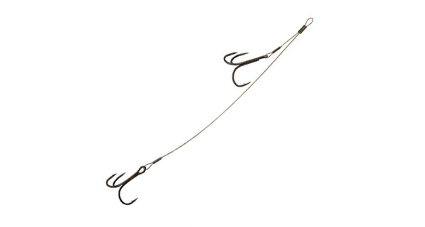 FOX RAGE - Hotový návazec 49 Strand Double Stinger 6 kg 2 ks