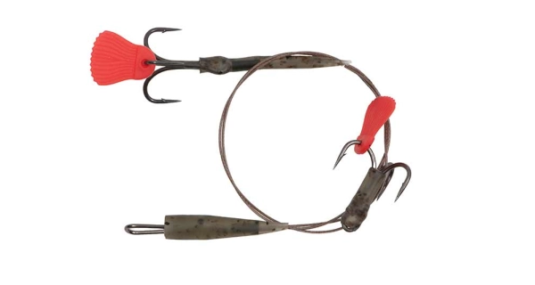 FOX RAGE - Hotový návazec Kwik Change Paternoster Trace Barbed 40 lb vel. 8