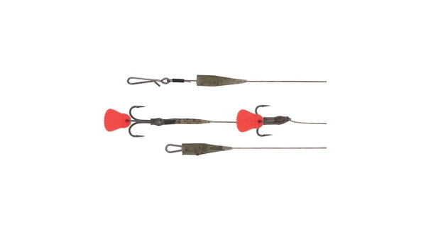 FOX RAGE - Hotový návazec Kwik Change Paternoster Trace Barbed 40 lb vel. 8