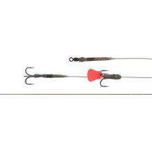 FOX RAGE - Hotový návazec Twin Treble Trace Barbed 40 lb vel. 4