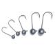 FOX RAGE - Jigová hlava Fitnesse Jig Heads vel. 2/0 15 g