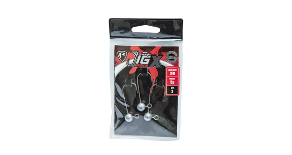 FOX RAGE - Jigová hlava Jig X Jig Heads 3 ks 10 g vel. 3/0