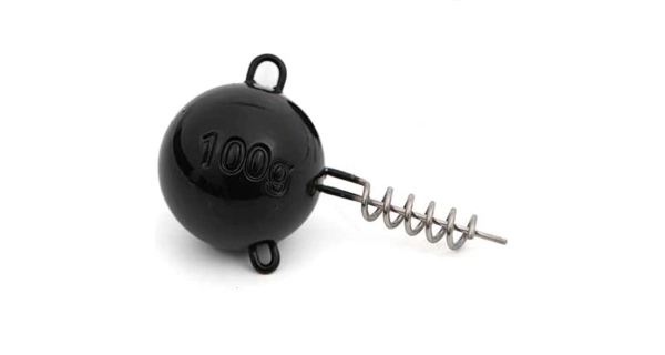 FOX RAGE - Jigová hlava Palagic Screws UV Green Pumpkin 100 g 1 ks
