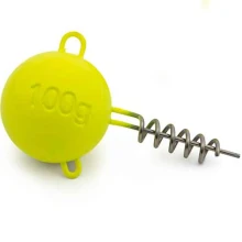 FOX RAGE - Jigová hlava Palagic Screws UV Yellow 100 g 12 ks FOX RAGE - Jigová hlava Palagic Screws UV Yellow 100 g 12 ks