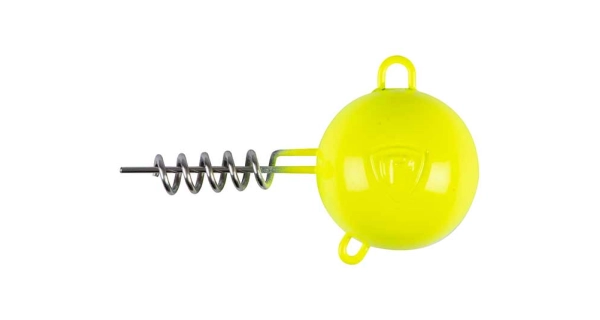 FOX RAGE - Jigová hlava Palagic Screws UV Yellow 120 g 1 ks