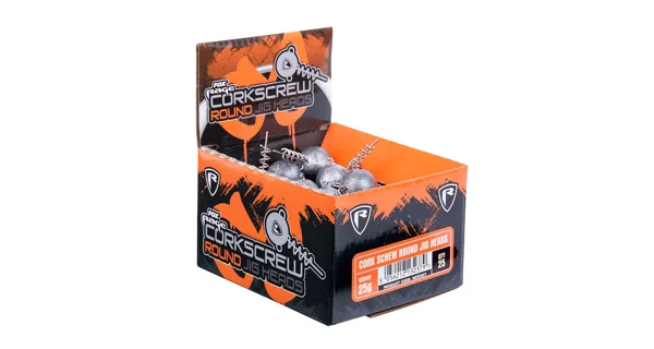 FOX RAGE - Jigová hlavička Corkscrew Round Jig Heads 15 g