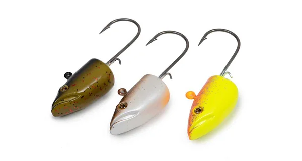 FOX RAGE - Jigová hlavička Eel Head Green Pumpkin vel. 2/0 10 g 4 ks