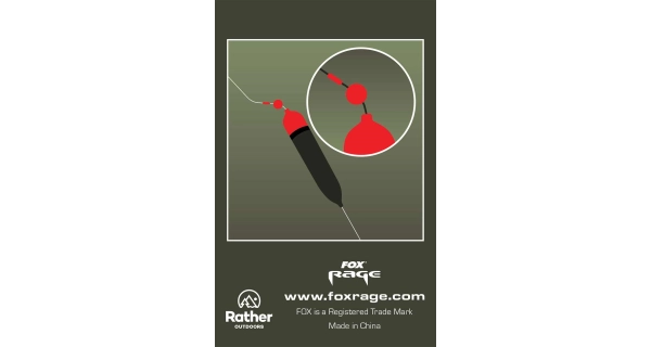 FOX RAGE - Korálky Red Float Bead 10 mm 10 ks