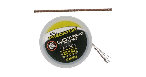 FOX RAGE - Lanko 19 Strand Coated Wire 21 kg 10 m