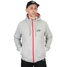 FOX RAGE - Mikina Voyager Hoody světle šedá vel. 2XL