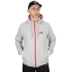 FOX RAGE - Mikina Voyager Hoody světle šedá vel. M