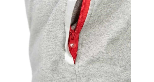 FOX RAGE - Mikina Voyager Hoody světle šedá vel. M