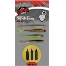 FOX RAGE - Montáž Drop Shot Mini Ready Rig vel. 2 3 ks