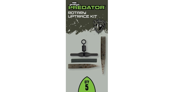 FOX RAGE - Návazec Camo Rotary Uptrace Kit 5 ks