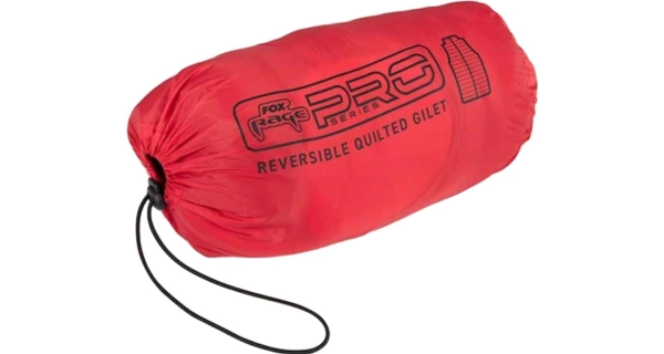 FOX RAGE - Oboustranná vesta Pro Series Reversible Lightweight Quilted Gilet Jacket vel. S