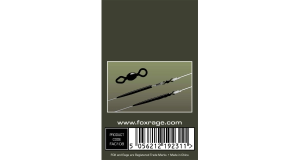 FOX RAGE - Obratlík Diamond Swivels vel. 7 20 ks