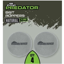 FOX RAGE - Pěnové boilie Bait Poppers Natural XL 4 ks