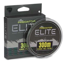 FOX RAGE - Pletená šňůra Elite Braid 0,34 mm 18 kg 300 m