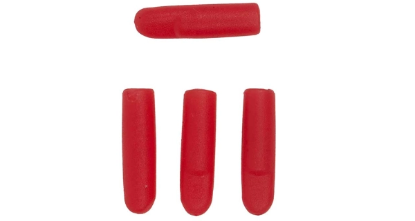 FOX RAGE - Převleky Red Treble Hook Sleeves Large 10 ks