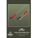 FOX RAGE - Převleky Red Treble Hook Sleeves Large 10 ks
