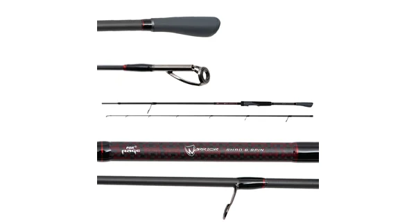 FOX RAGE - Prut Warrior Shad & Spin 2,1 m 20-60 g 2 díly
