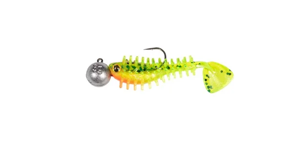 FOX RAGE - Set gumových nástrah UV Micro Spikey Mixed Colour Loaded Lure Pack 4 cm 4 ks