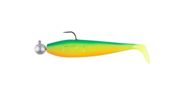 FOX RAGE - Set gumových nástrah Zander Pro Shad Loaded Mixed UV Colour Pack vel. 4/0 10 g 10 cm 4 ks