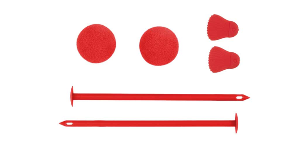 FOX RAGE - Set na výrobu potápivé nástrahy Deadbait Kebab Kit Natural 4 ks