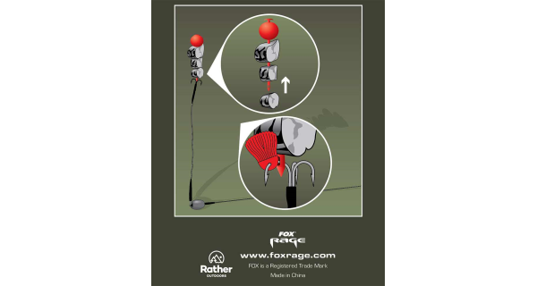 FOX RAGE - Set na výrobu potápivé nástrahy Deadbait Kebab Kit Natural 4 ks