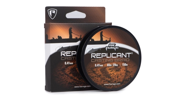 FOX RAGE - Splétaná šňůra Replicant Cast Braid 0,41 mm 65 lb 150 m