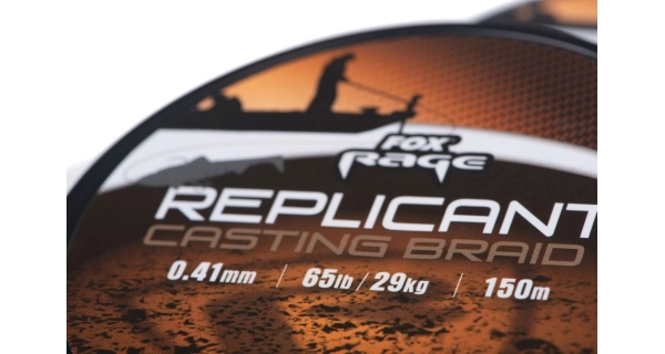 FOX RAGE - Splétaná šňůra Replicant Cast Braid 0,41 mm 65 lb 150 m