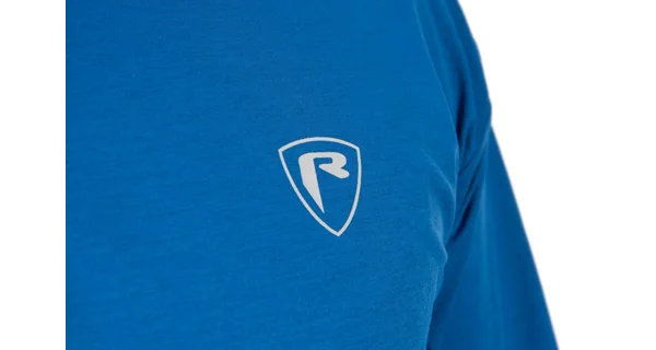 FOX RAGE - Tričko s dlouhým rukávem a kapucí Blue Hooded T vel. 3XL