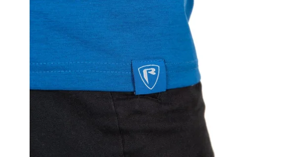 FOX RAGE - Tričko s dlouhým rukávem a kapucí Blue Hooded T vel. L