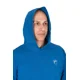 FOX RAGE - Tričko s dlouhým rukávem a kapucí Blue Hooded T vel. M
