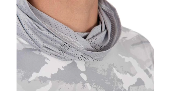 FOX RAGE - Triko UV Hooded Light Camo Top vel. L
