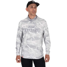 FOX RAGE - Triko UV Hooded Light Camo Top vel. M
