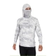 FOX RAGE - Triko UV Hooded Light Camo Top vel. M