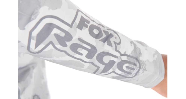 FOX RAGE - Triko UV Hooded Light Camo Top vel. XL