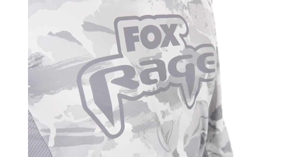 FOX RAGE - Triko UV Hooded Light Camo Top vel. XL