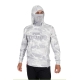 FOX RAGE - Triko UV Hooded Light Camo Top vel. XL