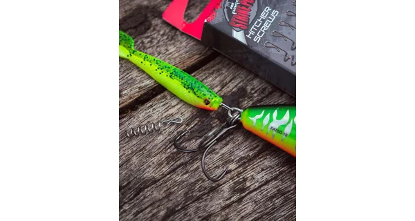 FOX RAGE - Zavrtávací klip na nástrahy Strike Point Hitcher Screws 6 ks