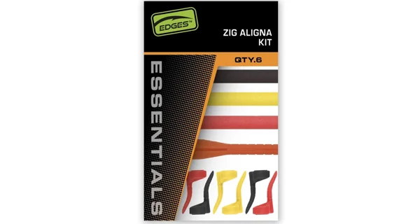FOX - Rovnátka Edges Essentrials Zig Aligna Kit (6x Rovnátka, navlékač a 3x pěnový váleček)