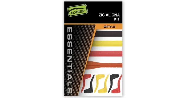 FOX - Rovnátka Edges Essentrials Zig Aligna Kit XL 10 mm (6x Rovnátka, navlékač a 3x pěnový váleček)