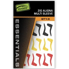 FOX - Rovnátka Edges Essentrials Zig Aligna Multi Sleeve Kit (3 žlutá, 3 červená a 3 černá)