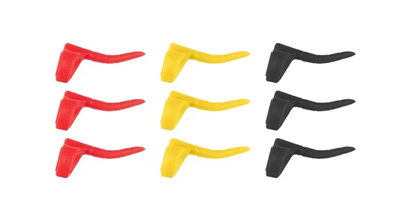 FOX - Rovnátka Edges Essentrials Zig Aligna Multi Sleeve Kit (3 žlutá, 3 červená a 3 černá)