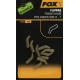 FOX - Rovnátka Edges Flippas Trans Khaki velikost háčku 6–1 10 ks
