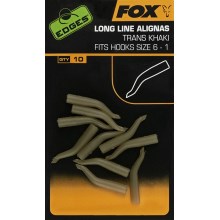 FOX - Rovnátka Edges Line Alignas Long Trans Khaki velikost háčku 6-1 10 ks