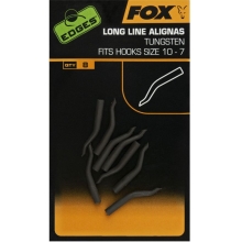 FOX - Rovnátka Edges Tungsten Line Alignas Long vel. háčku 10-7 8 ks