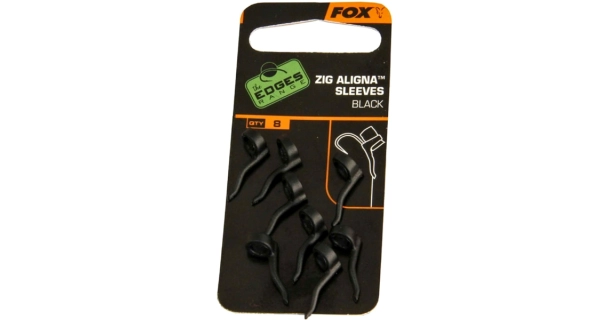 FOX - Rovnátka Zig Aligna Sleeves Black 8 ks